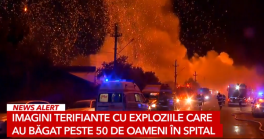 AJUTOARE DUPA EXPLOZIILE DE LA CREVEDIA – Sunt doi morti si zeci de raniti. Se fac controale la toate statiile GPL din tara