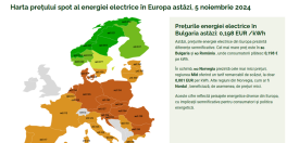 Cel mai mare pret al energiei electrice din Europa este in Romania. Sa faci o baie costa 0,74 euro