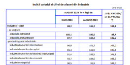 Cifrele care arata ce se intampla in industria Romaniei (Document)