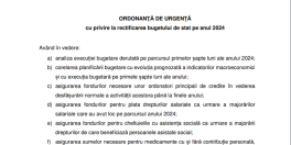 Mai multi bani pentru Ministerul Transporturilor, SPP, SRI, SIE (Document)