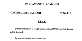 Indexarea pensiilor cu rata inflatiei intra la vot. Proiect de lege: “Nu exista motiv legitim ca acestea sa scada” (Document)