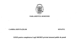 Lege pentru pensionarea anticipata. Proiectul prevede reducerea varstei standard de pensionare cu doi ani pentru o anumita categorie de romani (Document)