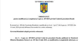 Modificarea Codului de procedura fiscala: se injumatateste perioda in care contribuabilii pot sa-si achite datoriile (Proiectul)