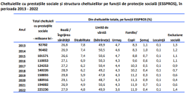 Peste 200 milioane lei alocati pentru protectia sociala. Ponderea cheltuielilor in PIB a fost de 16% (Document)