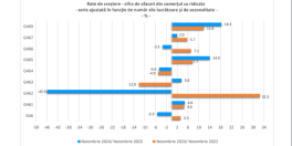 Probleme pentru comercianti. Cele mai noi date de la INS (Document)