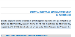 Statul cheltuieste mai mult decat incaseaza. Iata unde se duc banii (Raportul)