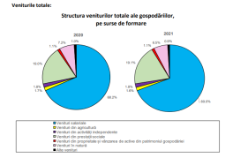 VENITUL MEDIU LUNAR AL ROMANILOR, IN CRESTERE – Iata cat au fost cheltuielile. Majoritatea banilor se duc pe mancare, taxe si impozite (Document)