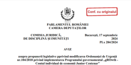 Vot pentru banii tinerilor in Camera Deputatilor (Avizul)