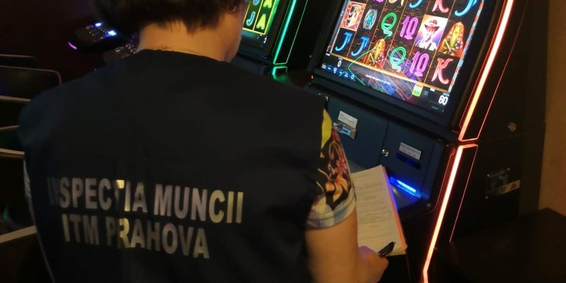 Controale in domeniul jocurilor de noroc. Inspectorii au aplicat amenzi de peste 500.000 lei: munca nedeclarata si in conditii improprii 