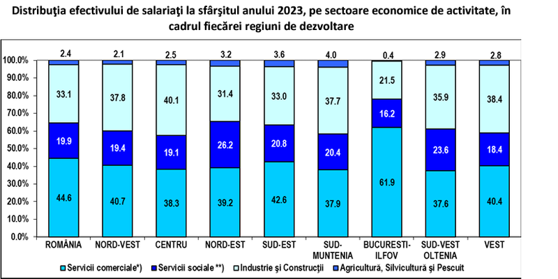 INS: costuri mai mari cu forta de munca (Document)