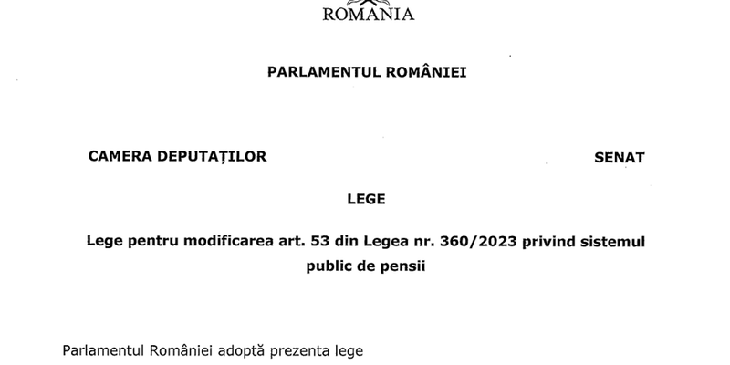 Lege pentru pensionarea anticipata. Aflati cine sunt beneficiarii (Proiectul)