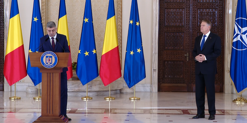 Marcel Ciolacu, desemnat premier de Klaus Iohannis