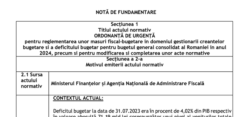 Se plafoneaza cheltuielile bugetarilor pentru bunuri si servicii (Ordonanta)