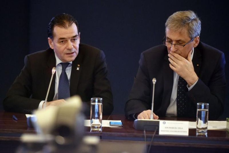 premierul Ludovic Orban si Ministrul Afacerilor Interne, Marcel Vela