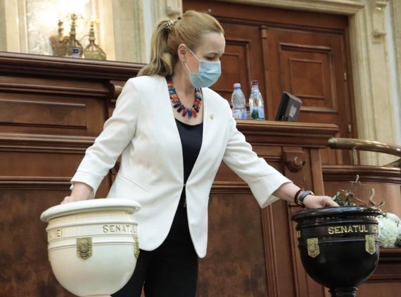 Senatoarea PSD Carmen Dan va lipsi de la votul pe motiunea de cenzura