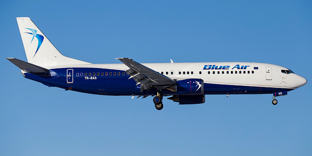 Peste 300 milioane lei pentru Compania Aeriana Blue Air.